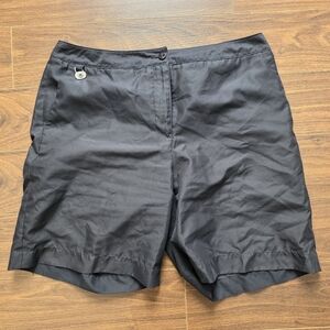 3 For 14 Lizgolf Elegant Black Women's Bermuda Shorts